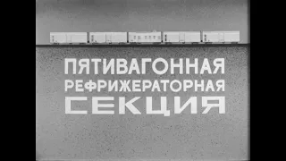 Пятивагонная рефрижераторная секция, 1987