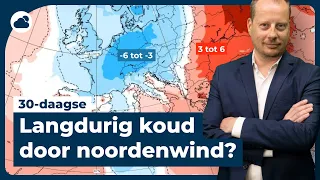 30-daagse: langdurig koud door noordenwind?