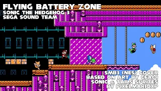 Sonic the Hedgehog 3 - Flying Battery Zone (SMB3 NES Style)