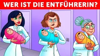 15 GEDANKENSPIELE UND KRIMINALITÄTSRÄTSEL, DIE DEINEN IQ TRAINIEREN 👍