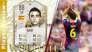 MAESTRO!! Insane 88 Rated Base Icon Xavi Player Review! FIFA 22