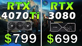 RTX 4070 Ti vs RTX 3080 | REAL Test in 15 Games | 1440p | Rasterization, RT, DLSS, Frame Generation