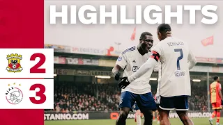 Hard-fought win ✔️ | Highlights Go Ahead Eagles - Ajax | Eredivisie
