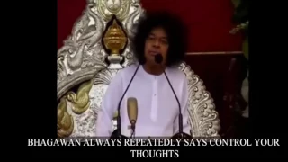 Ill health is because of mind Sathya Sai Baba