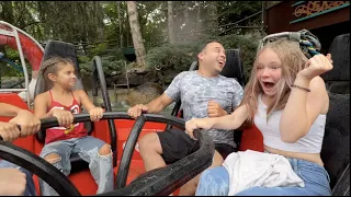 ВЛОГ / ОСТОРОЖНО 😱 ОЧЕНЬ МНОГО КРИКА /🎢 НАШ ЭКСТРЕМАЛЬНЫЙ ДЕНЬ В ЕВРОПА ПАРК / 01.08.22