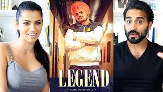 LEGEND - SIDHU MOOSE WALA (Official Video) REACTION!!! | Gold Media | Latest Punjabi Songs 2020