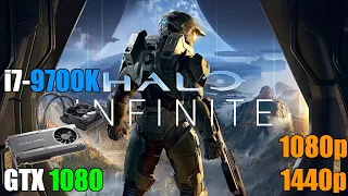 Halo Infinite l GTX 1080 i7 9700K l Medium High Ultra Settings l 1080p 1440p l