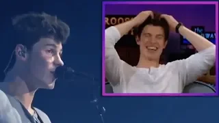 Shawn Mendes REACTS To Video Of His Voice Cracking On Stage!