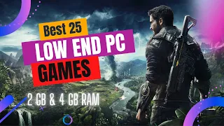 Best 25 Games For Low End PC's Part2 | 2/4 GB RAM PC Games | 128 MB or 512MB VRAM | No Graphics Card