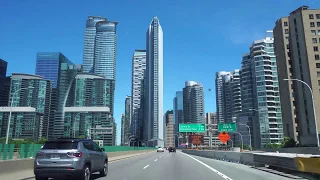 Driving the Gardiner 14jun2020