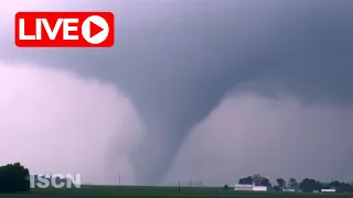 Chasing Tornadoes LIVE: Southern Iowa Storm Expedition | April 27th, 2024