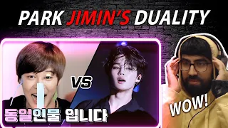 Wow! - King of Duality Park Jimin | Two Sides of Jimin | jiminie vs JIMIN 개쩌는 박지민 갭차이 모음 | Reaction