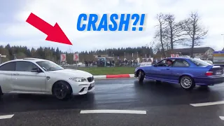 PURE CHAOS at the NÜRBURGRING! DRIFTS, FAILS, Loud Accelerations