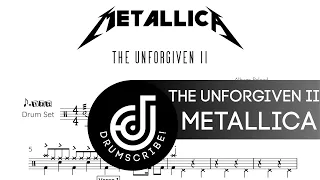 Metallica - The Unforgiven II (Drum transcription) | Drumscribe!