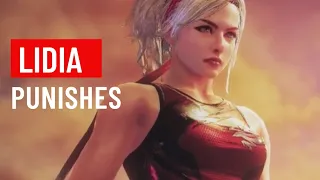 Lidia Sobieska| Punish moves guide Season 4 Tekken 7