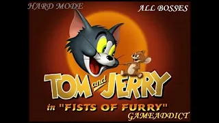 Tom and Jerry in Fists of Furry Walkthrough - Hard Mode – All Bosses