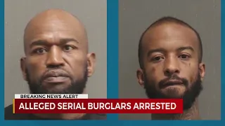 Alleged serial burglars arrested