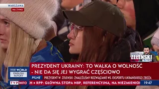 Prezydent Ukrainy: Nie ma w naszych relacjach z Polską takiej kwestii, której byśmy nie rozwiązali