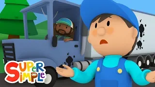 Bubba's Big Rig Needs A Good Scrub-A-Dub | Carl's Car Wash | Cartoons for Kids