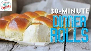 Easy Dinner Rolls Recipe...Super Soft & Chewy!!!!