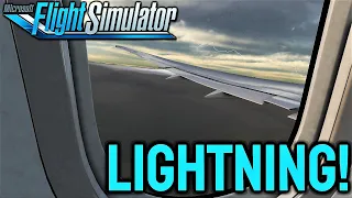 Flying Huge Airliners Through A Turbulent Storm!! | Microsoft Flight Simulator | 4K