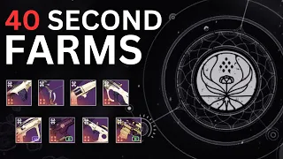 40 Second Red Border Farm - All POVs - Last Wish Kalli Destiny 2