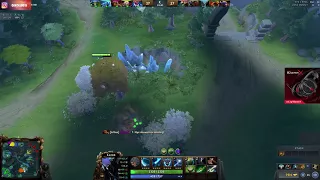Cancel's teammate is trying to communicate with their Invoker.