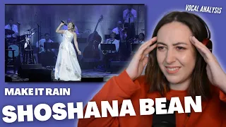 SHOSHANA BEAN Make It Rain (Live) | Vocal Coach Reacts (& Analysis) | Jennifer Glatzhofer