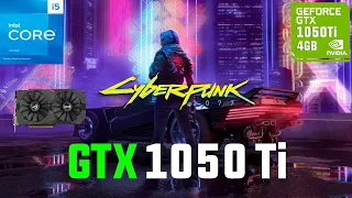 Cyberpunk 2077 (Update 2.0) GTX 1050 Ti (1080p,900p,720p FSR)