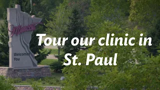 Tour Rogers' clinic in St. Paul, Minnesota