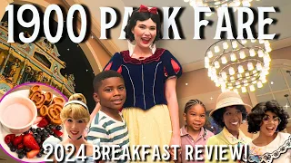 1900 Park Fare Disney Breakfast Review // 🍎 with Special Character Snow White?!