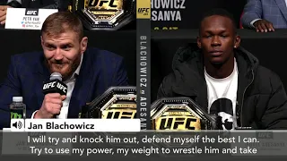 'I've got this Viking in front of me' - Adesanya vs Blachowicz UFC 259