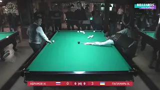 Паламарь - Абрамов. 2021, Кубок "Империи". Бильярд (московская пирамида). Billiards.