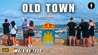 Exploring Ibiza's Historical Heart | Old Town Walking Tour 🇪🇸 City