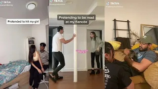 Pretending to be Mad At my Girl Tiktok Compilation