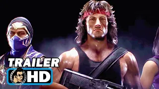 MORTAL KOMBAT 11 "Rambo" Gameplay Footage (2020) Sylvester Stallone