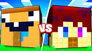 NOOB vs PRO Extreme HUIS Battle! (Minecraft)