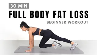 30min FULL BODY FAT LOSS Workout🔥 Burn Fat and Tone Your Body - Floor Only, No Equipment
