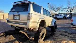 RARE Gen 3 4RUNNER/hilux surf rear dust shield/install.