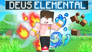 TREVOR virou o DEUS ELEMENTAL no MINECRAFT !