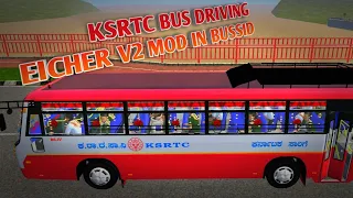 Download KSRTC Eicher V2.4 Bus Mod For Bus Simulator Indonesia|