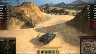 WOT: Аэродром - PzKpfw VI Tiger (P) - 5 фрагов -