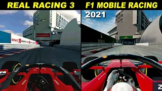 Real Racing 3 vs F1 Mobile Racing 2021 - Monaco & Suzuka