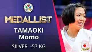 TAMAOKI Momo Silver medal Judo World Judo Championships Seniors Hungary 2021