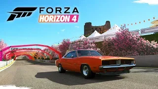 FORZA HORIZON 4 - Gameplay da Demo no Xbox One X | Modo Desempenho Ativado!