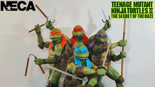 NECA TMNT II Secret of the Ooze 4 Pack Review