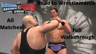 WWE Smackdown vs  Raw 2011 - Chris Jericho's Road to Wrestlemania (Full Walkthrough)