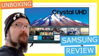 SAMSUNG TU7020 CRYSTAL UHD 4K ULTRA HD HDR 65" SMART TV (2020) | UNBOXING REVIEW