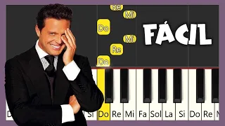 Luis Miguel - Culpable o No - Miénteme Como Siempre - TUTORIAL DE PIANO FÁCIL