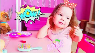 Nastya pretend play makeup toys